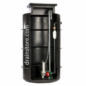 Drainstore Single Sewage Pumping Station - 1571 Litres