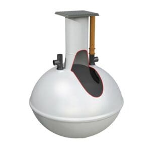 Klargester Alpha Septic Tank - 2,800 litre