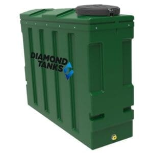 Harlequin Diamond 1400SSL Slimline Bunded Fuel Oil Tank