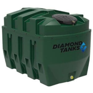 Harlequin Diamond 1650HZB Horizontal Bunded Fuel Oil Tank