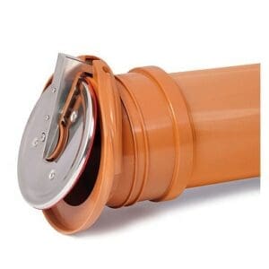 Drainage Flap Valve / Anti flood valve - 110mm