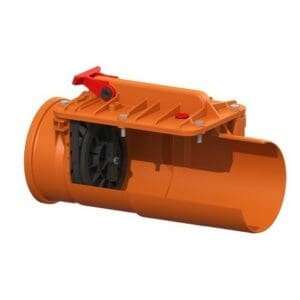 Kessel 72200 200mm Non return valve / Anti flood valve with emergency closure