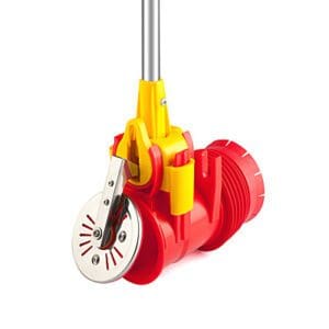 110mm - Universal Backwater Valve with removable flap for concrete chambers