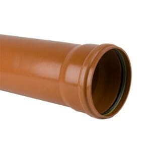 110mm Pipe - Single Socketed - 6m length